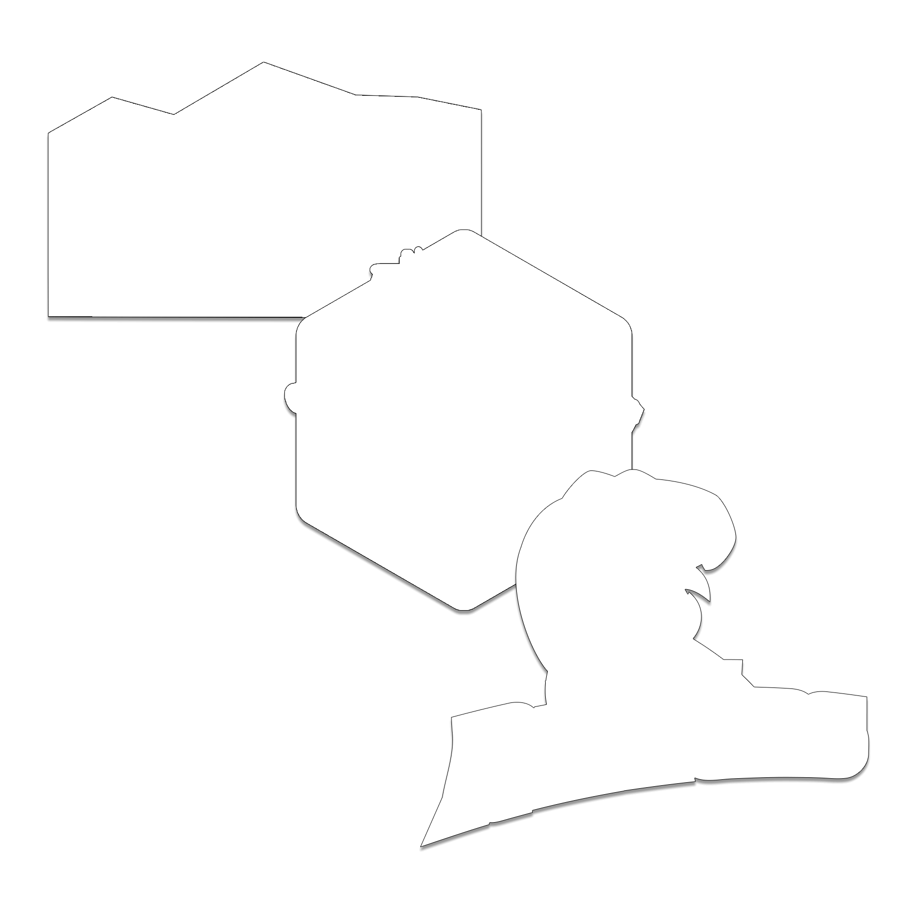 White Blank